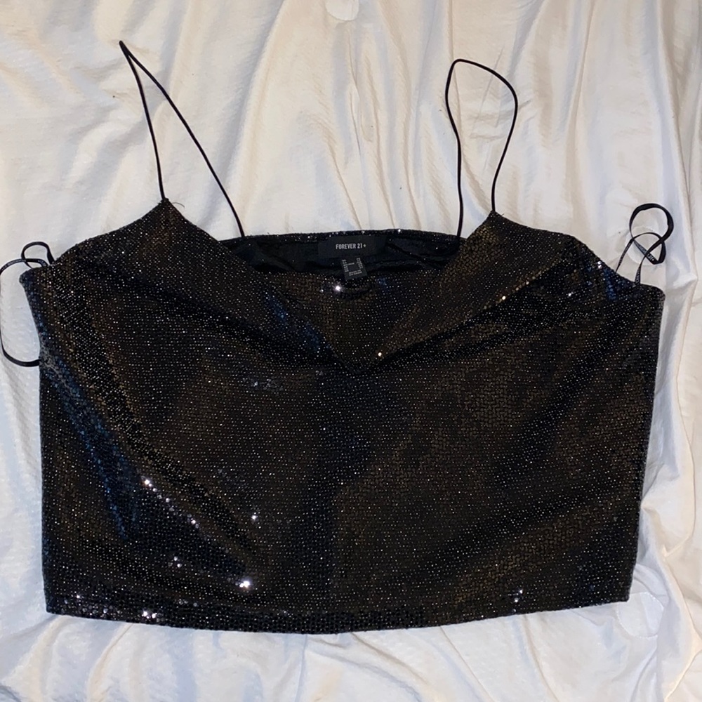 Cowel Neck Crop Top